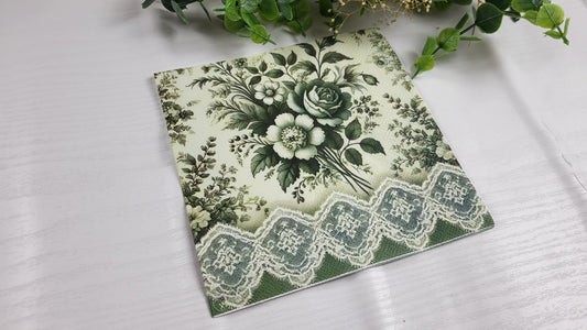 Verdant Lace (2 Pack of Napkins)