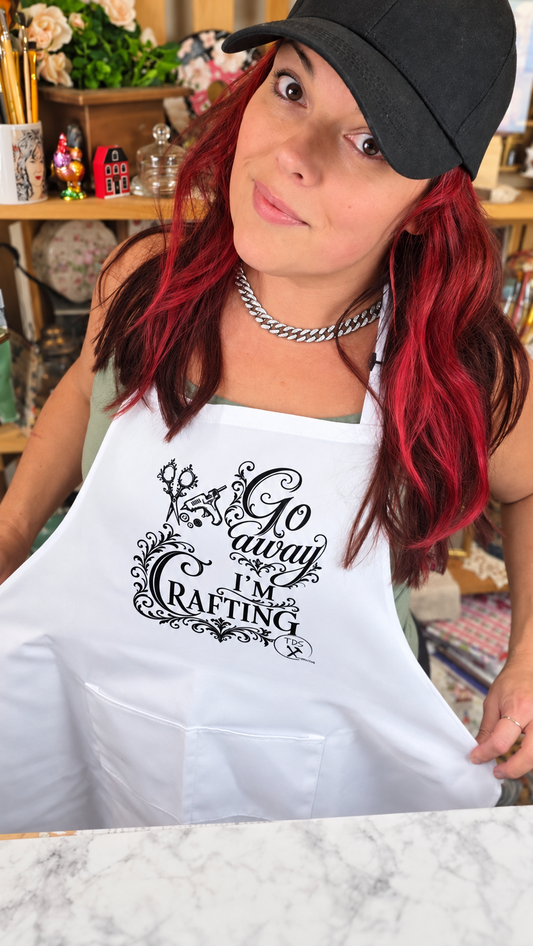 TDS Creative *Go Away* Apron