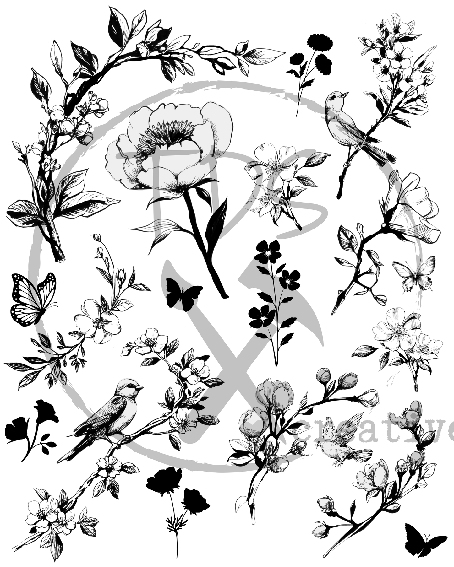Dry Rub on Transfer An ode to toile