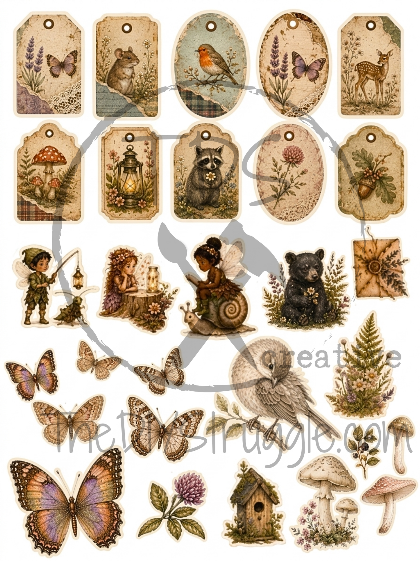 TDS Creative Card stock set AA