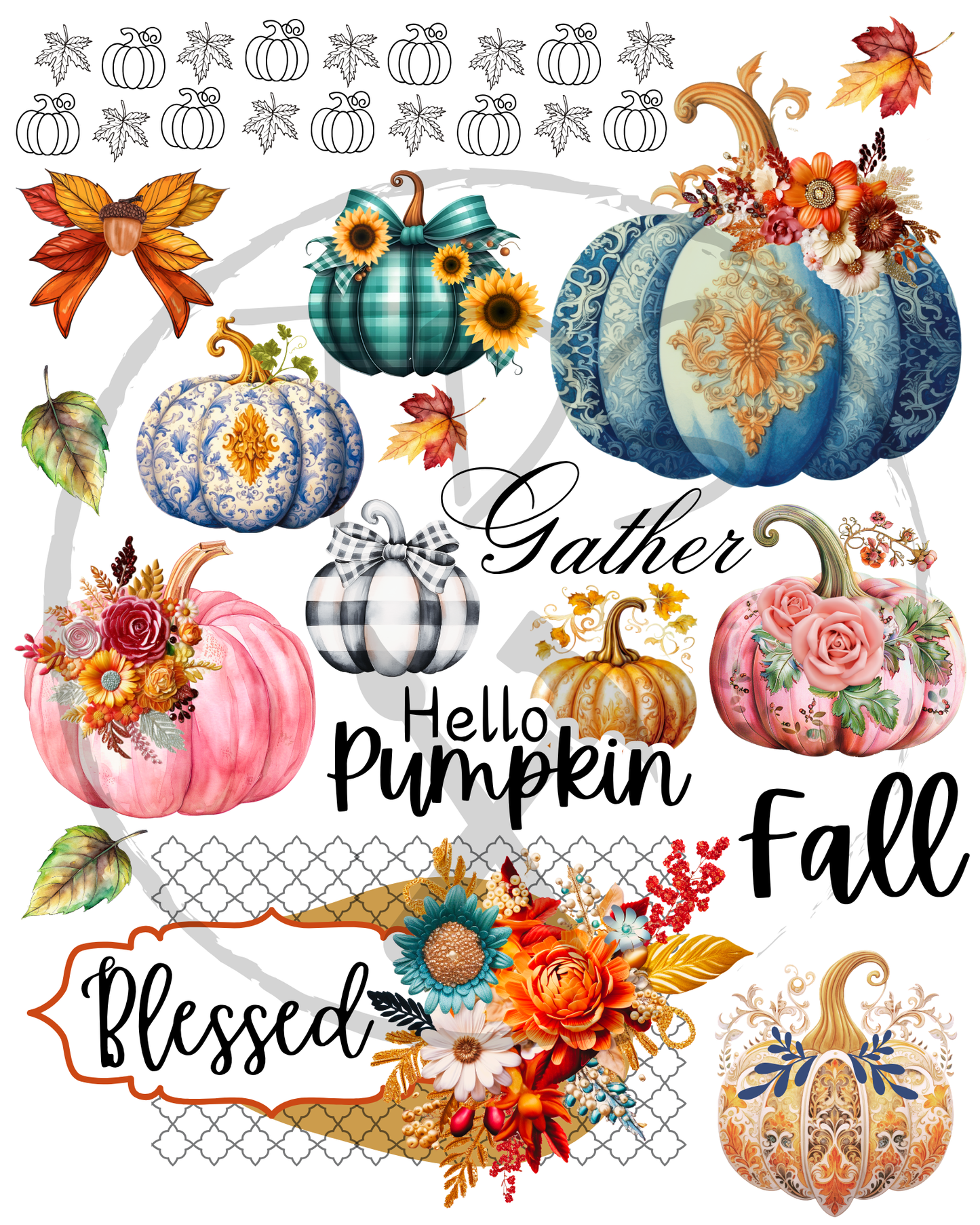 Dry Rub on transfer Hello Fall