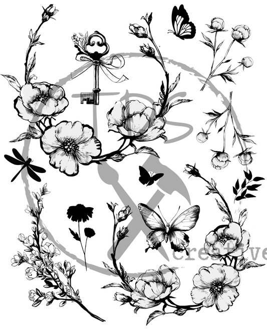 Dry Rub on Transfer An ode to toile