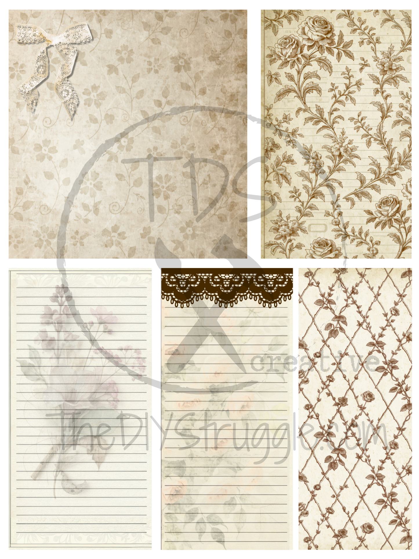 TDS Creative Card stock set AA