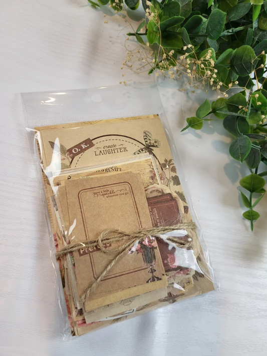 BB 22 Junk Journal Set (100 Pieces)