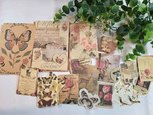 CC 33 Junk Journal Set (100 Pieces)