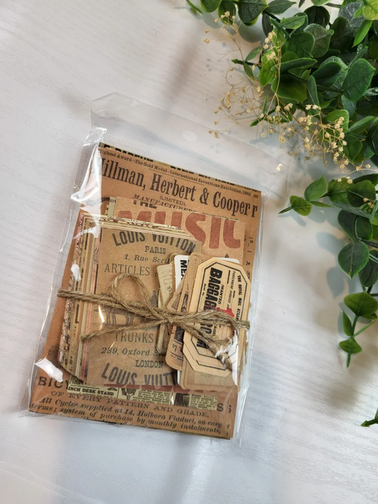DD 44 Junk Journal Set (100 Pieces)